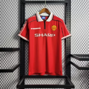 Camisa do Manchester United Retrô 1998-1999