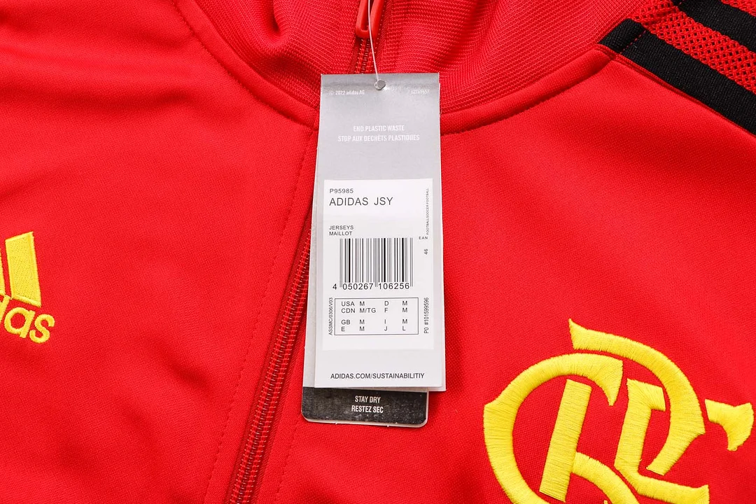 Conjunto Casaco e Calça do Flamengo 2022-2023 Conjunto Casaco e Calça do Flamengo 2022-2023 - Imagem 2