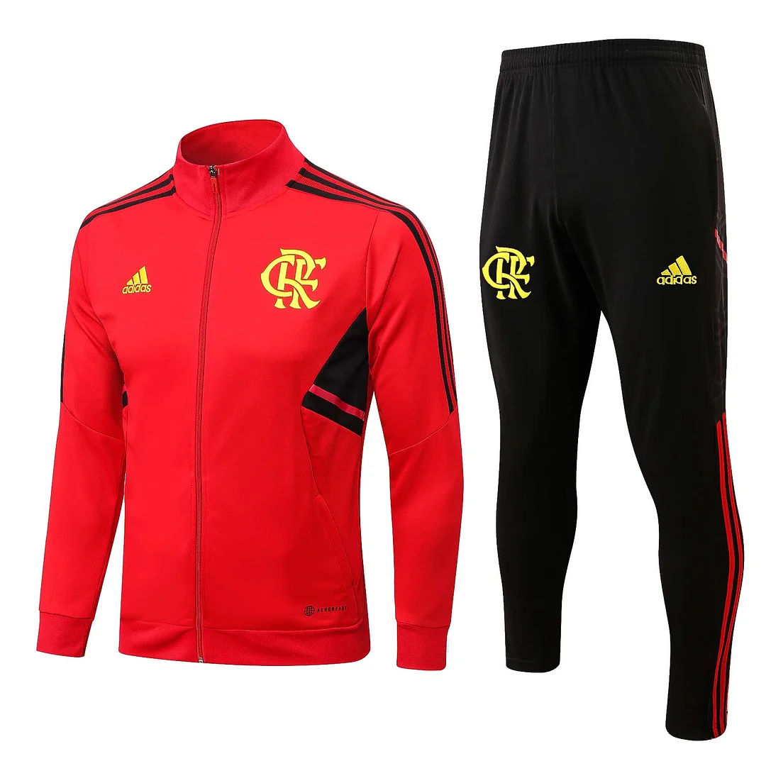 Conjunto Casaco e Calça do Flamengo 2022-2023 Conjunto Casaco e Calça do Flamengo 2022-2023