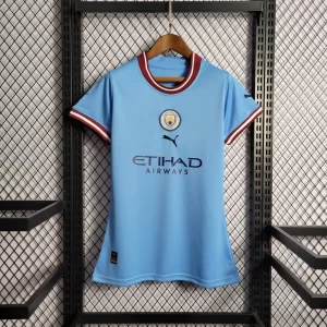 Camisa do Manchester City Feminina I 2022-2023