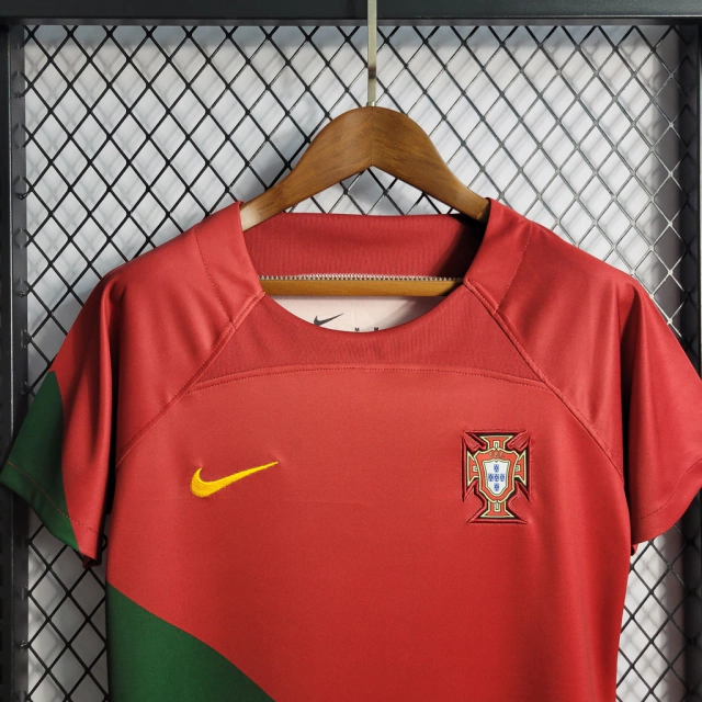 Camisa do Portugal Feminina I 2022-2023 Camisa do Portugal Feminina I 2022-2023 - Imagem 2