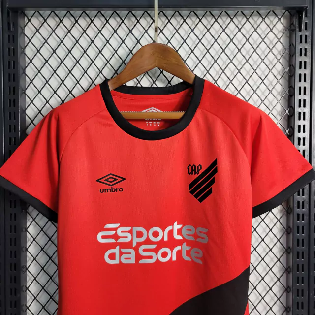 Camisa do Athletico Paranaense Feminina I 2023-2024 Camisa do Athletico Paranaense Feminina I 2023-2024 - Imagem 2