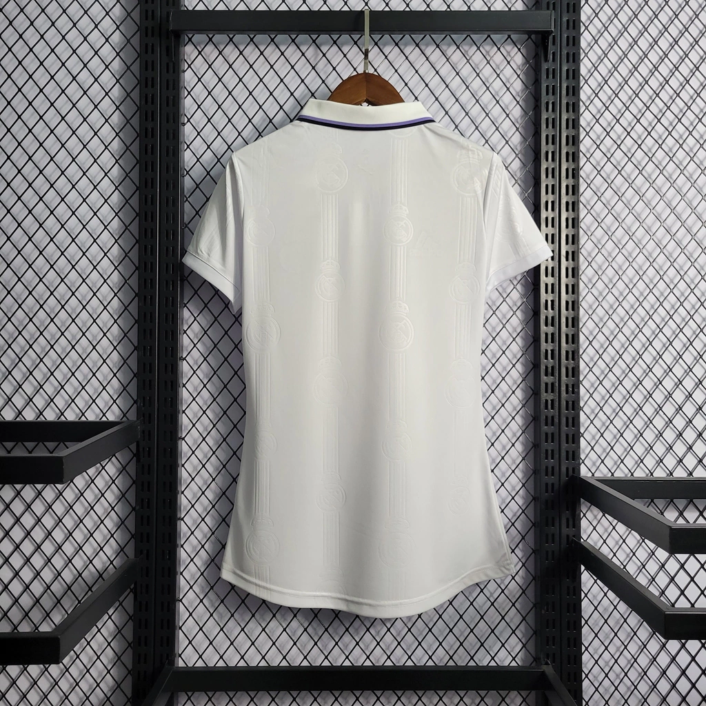 Camisa do Real Madrid Feminina I 2022-2023 Camisa do Real Madrid Feminina I 2022-2023 - Imagem 8