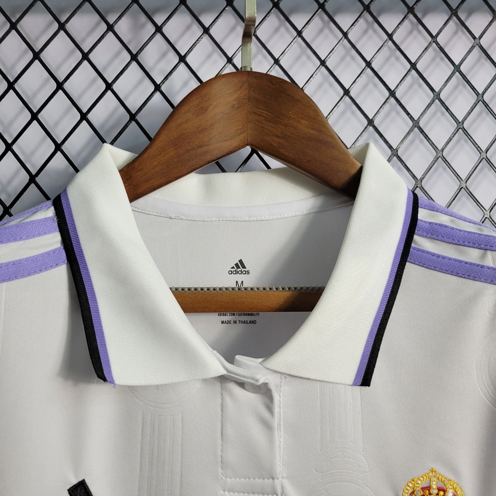 Camisa do Real Madrid Feminina I 2022-2023 Camisa do Real Madrid Feminina I 2022-2023 - Imagem 3