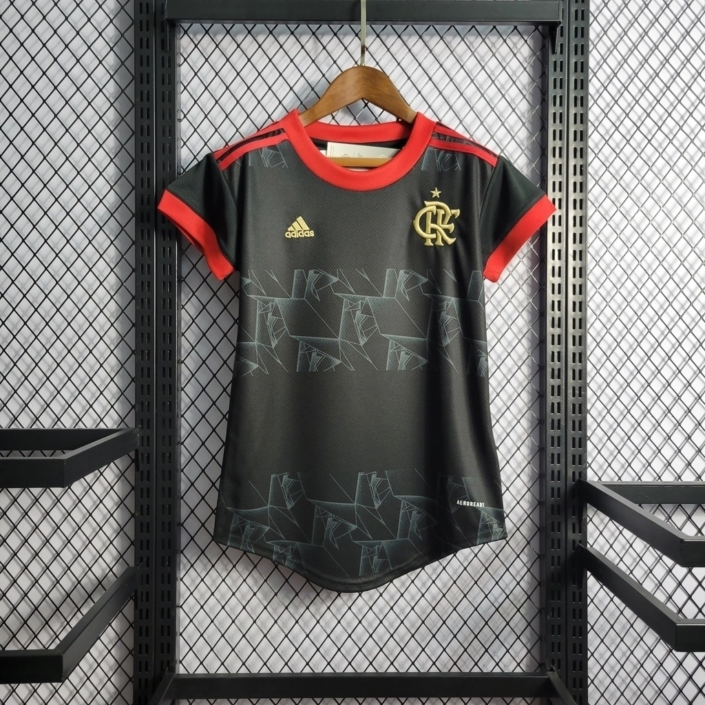 Camisa do Flamengo Feminina III 2021-2022 Camisa do Flamengo Feminina III 2021-2022