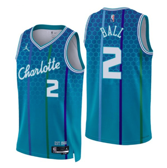 Regata Charlotte Hornets City Edition Diamante 75th Regata Charlotte Hornets City Edition Diamante 75th