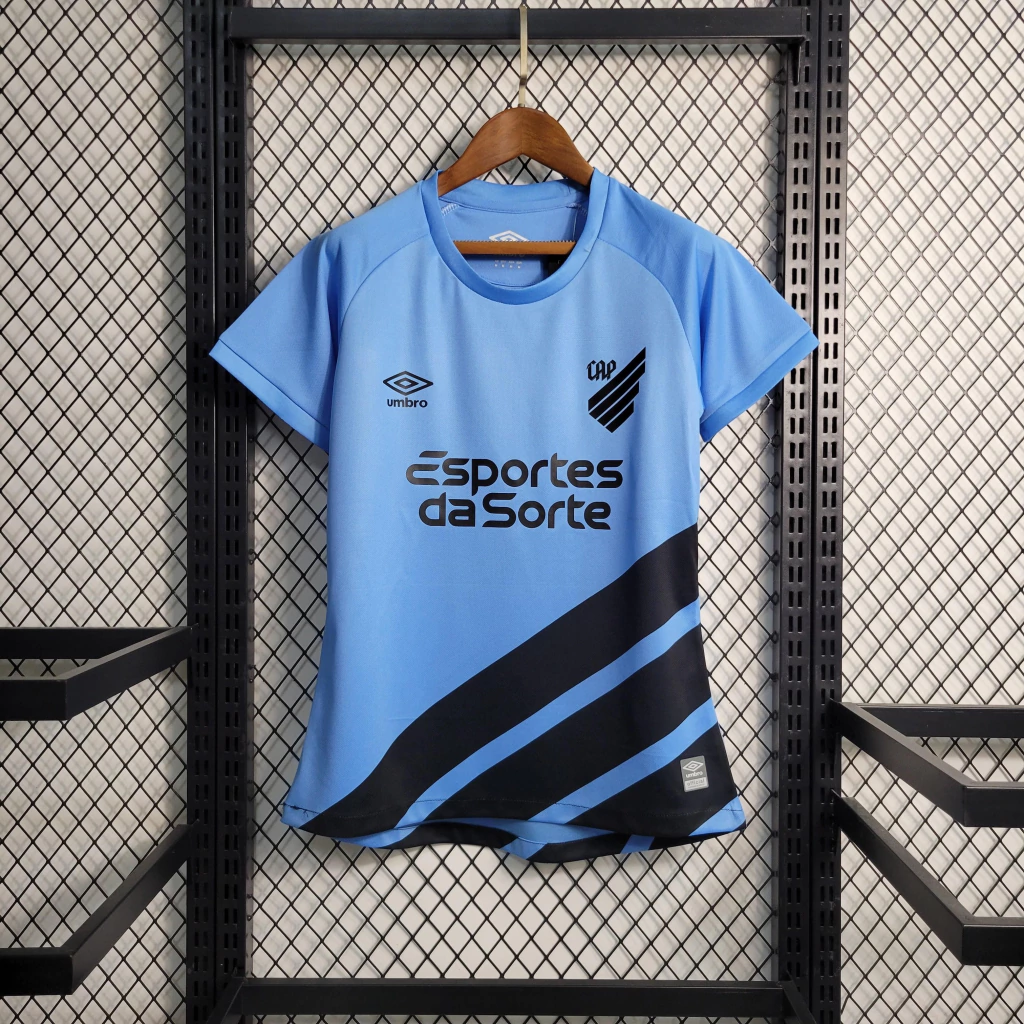 Camisa do Athletico Paranaense Feminina III 2023-2024 Camisa do Athletico Paranaense Feminina III 2023-2024