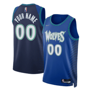 Regata Minnesota Timberwolves City Edition Diamante 75th