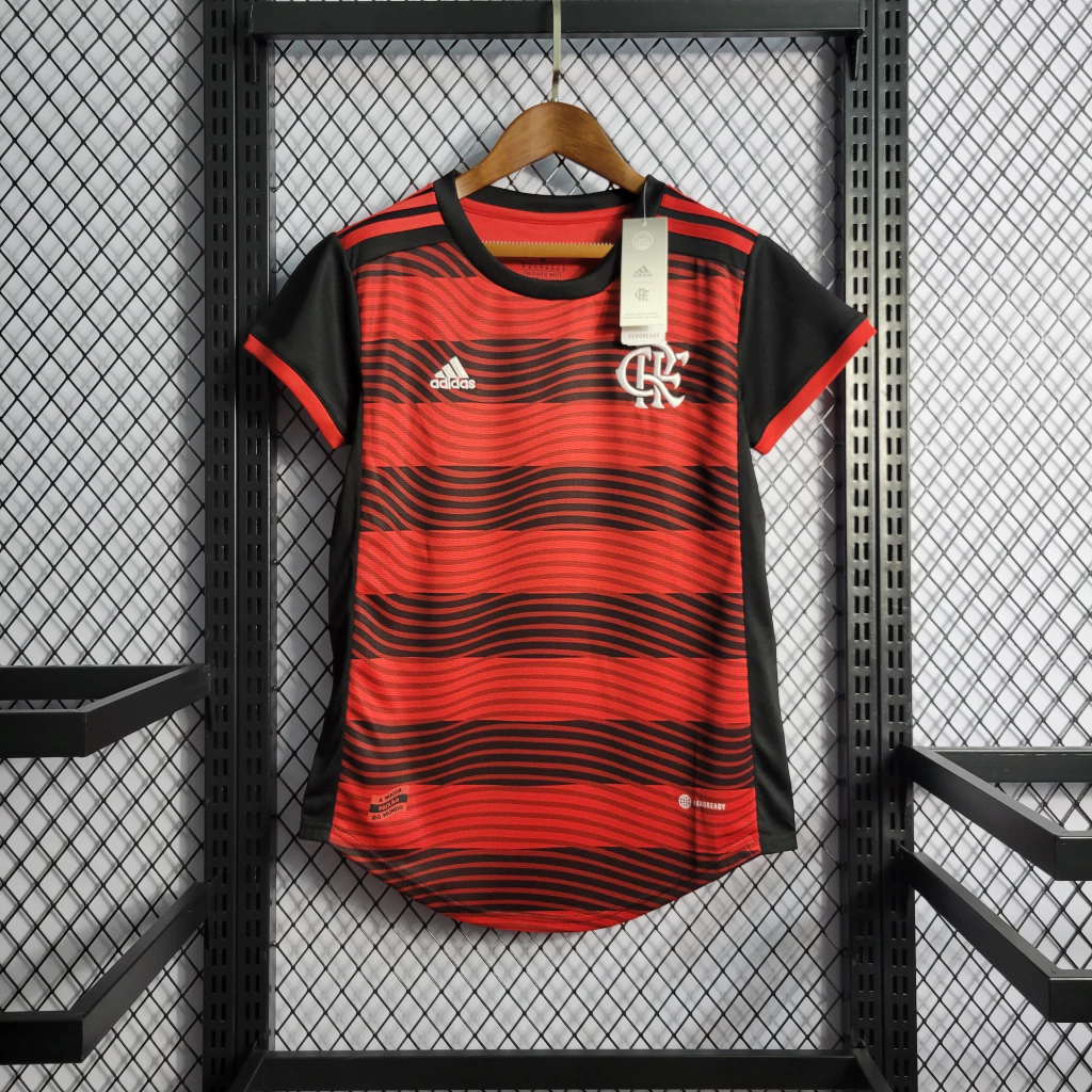 Camisa do Flamengo Feminina I 2021-2022 Camisa do Flamengo Feminina I 2021-2022