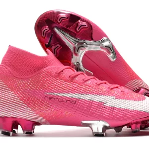 Chuteira Nike Mercurial Superfly 7 Elite Mbapp- Rosa FG