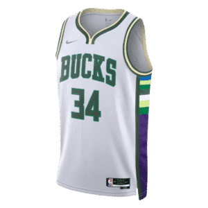 Regata Milwaukee Bucks City Edition Diamante 75th