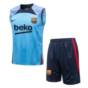 Conjunto Camisa e Short do Barcelona 2021-2022