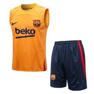 Conjunto Camisa e Short do Barcelona 2022-2023