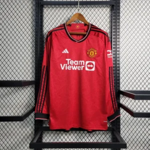Camisa do Manchester United Manga Longa 2023-2024
