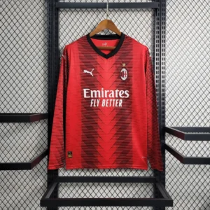 Camisa do Milan Manga Longa 2023-2024