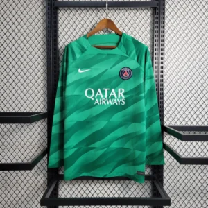 Camisa do PSG Manga Longa Goleiro 2023-2024
