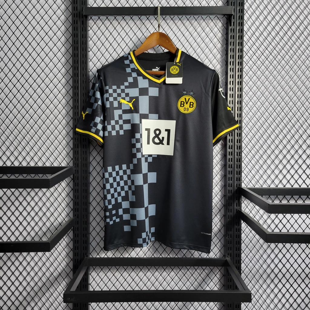 Camisa do Borussia Dortmund II 2022-2023 Camisa do Borussia Dortmund II 2022-2023