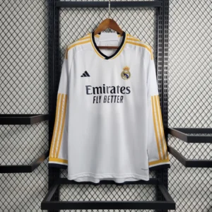 Camisa do Real Madrid Manga Longa 2023-2024