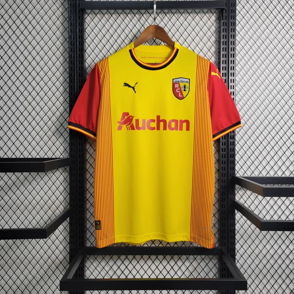 Camisa do RC Lens I 2023-2024 Camisa do RC Lens II 2023-2024