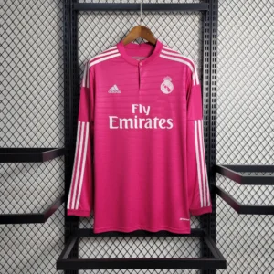 Camisa do Real Madrid Retrô Manga Longa 2014-2015