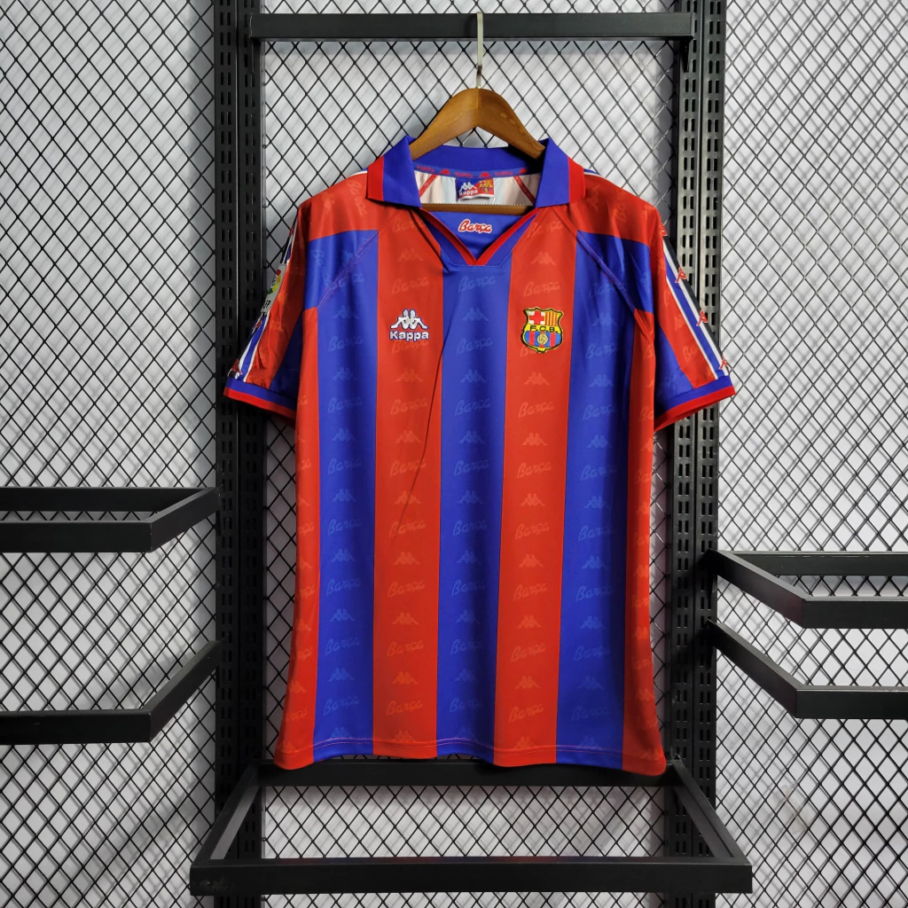 Camisa do Barcelona Retrô 1996-1997 Camisa do Barcelona Retrô 1996-1997