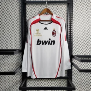 Camisa do Milan Manga Longa Retrô 2006-2007