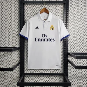 Camisa do Real Madrid Polo Retrô 2016-2017