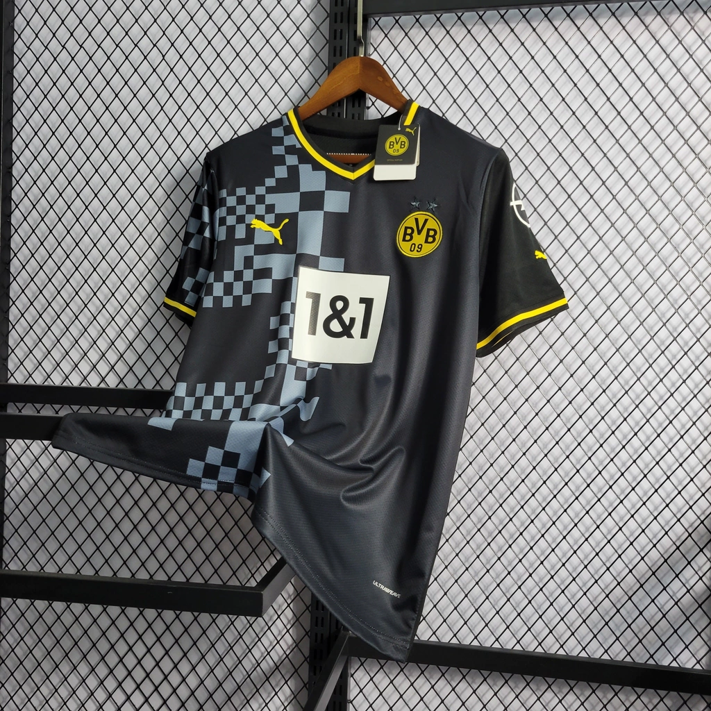 Camisa do Borussia Dortmund II 2022-2023 Camisa do Borussia Dortmund II 2022-2023