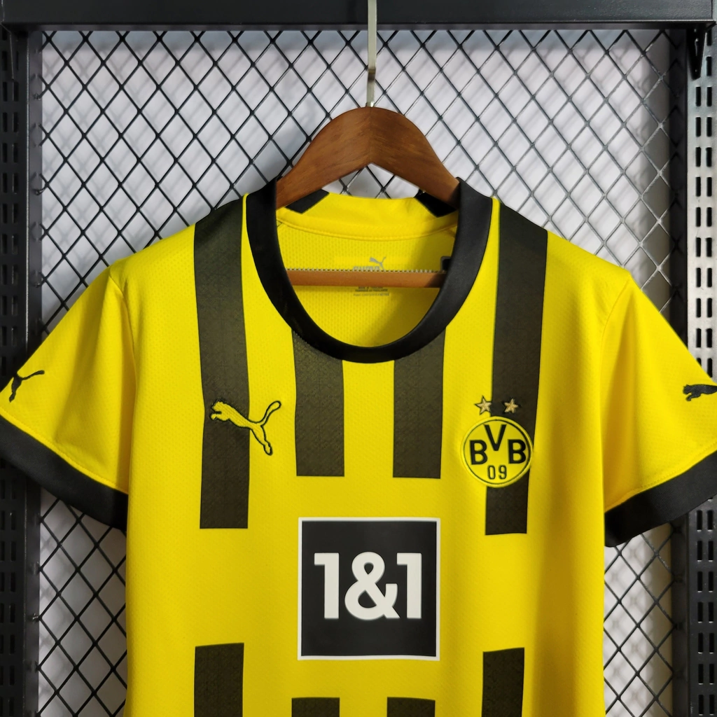 Camisa do Borussia Dortmund Feminina I 2022-2023 Camisa do Borussia Dortmund Feminina I 2022-2023
