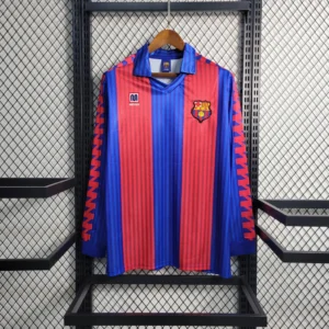 Camisa do Barcelona Retrô Manga Longa 1992-1993