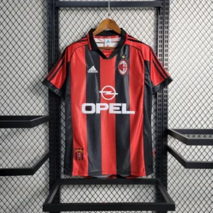 Camisa do Milan Retrô 1998-1999