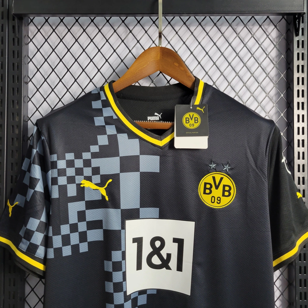 Camisa do Borussia Dortmund II 2022-2023 Camisa do Borussia Dortmund II 2022-2023
