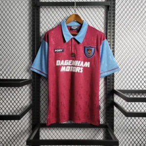 Camisa do West Ham Retrô 1995-1996