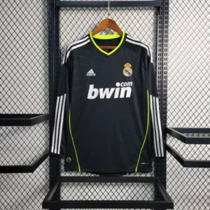 Camisa do Real Madrid Retrô Manga Longa 2010-2011
