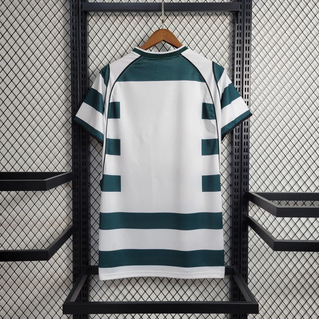 Camisa do Sporting Retrô 2001-2002 Camisa do Sporting Retrô 2001-2002