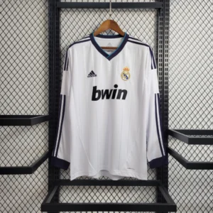 Camisa do Real Madrid Retrô Manga Longa 2012-2013