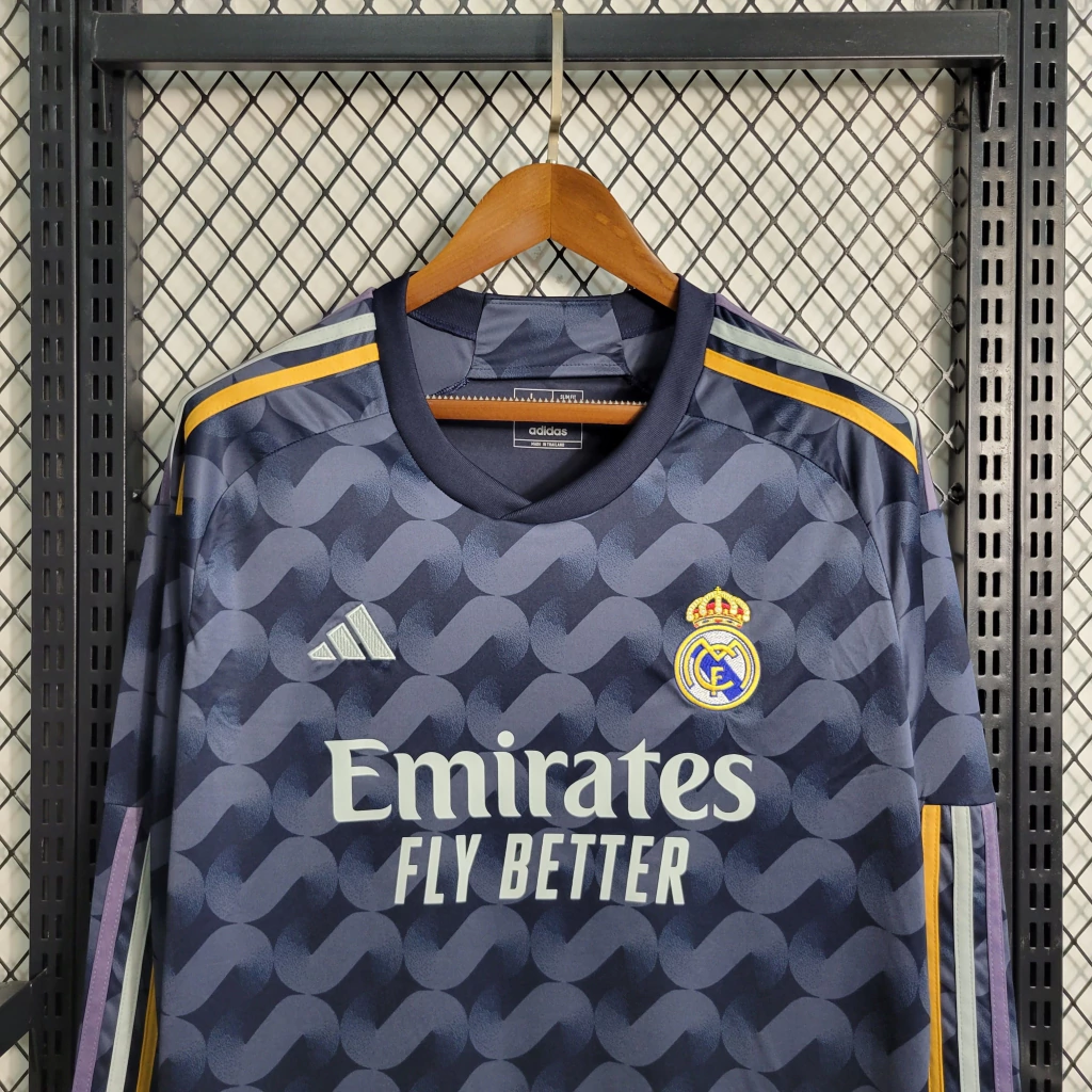 Camisa do Real Madrid Manga Longa 2023-2024 Camisa do Real Madrid Manga Longa 2023-2024