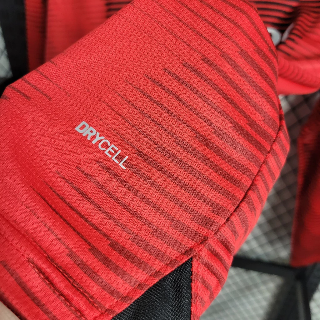 Camisa do Milan Manga Longa 2023-2024 Camisa do Milan Manga Longa 2023-2024