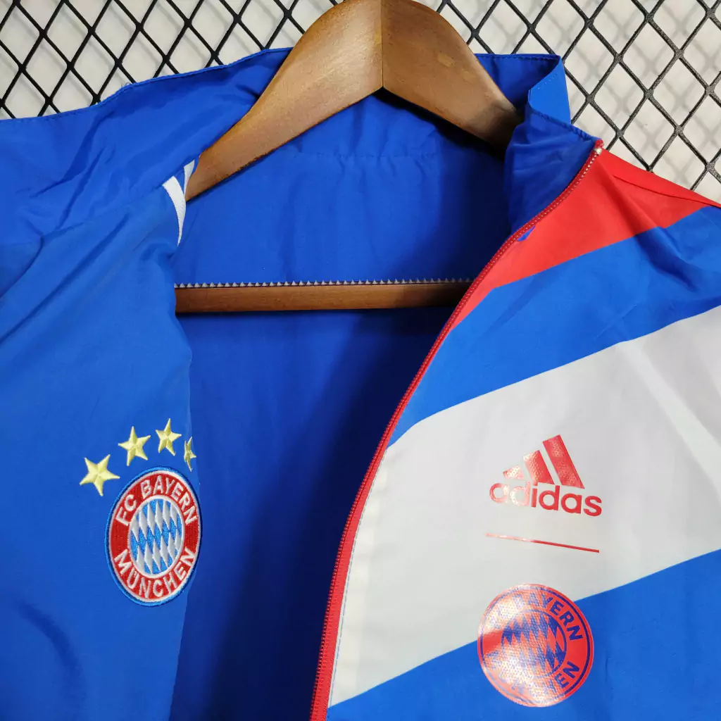 Corta-Vento do Bayern de Munique Dupla Face 2023-2024 Corta-Vento do Bayern de Munique Dupla Face 2023-2024