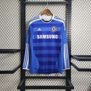 Camisa do Chelsea Manga Longa Retrô 2011-2012