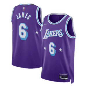 Regata Los Angeles Lakers City Edition Diamante 75th