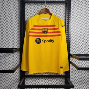 Camisa do Barcelona Manga Longa 2023-2024