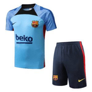 Conjunto Camisa e Short do Barcelona 2021-2022
