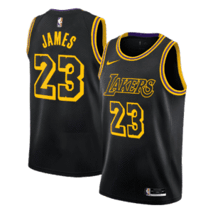 Regata Los Angeles Lakers City Edition Preta
