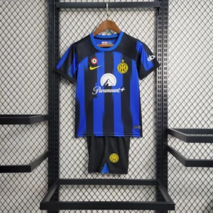 Kit de Uniforme Infantil do Inter de Milão I 2023-2024
