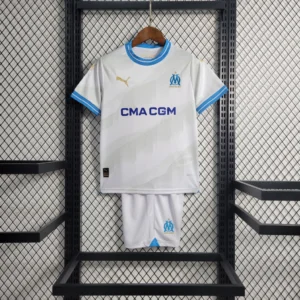 Kit de Uniforme Infantil do Olympique de Marseille I 2023-2024