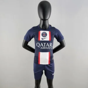Kit de Uniforme Infantil do PSG I 2022-2023
