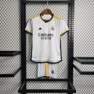 Kit de Uniforme Infantil do Real Madrid I 2023-2024