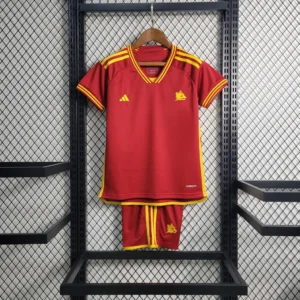 Kit de Uniforme Infantil da Roma I 2023-2024