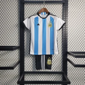 Kit de Uniforme Infantil da Argentina I 2022-2023